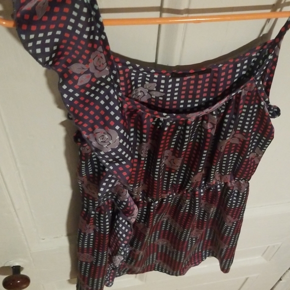 Soprano Roses/Squares Pattern Dress - Picture 5 of 7